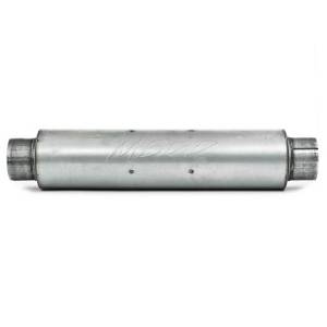 MBRP - MBRP Universal Quiet Tone Muffler 4in Inlet/Outlet 24in Body 6in Dia 30in Overall Aluminum - M1004A - Image 1