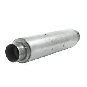 MBRP - MBRP Universal Quiet Tone Muffler 4in Inlet/Outlet 24in Body 6in Dia 30in Overall Aluminum - M1004A - Image 4