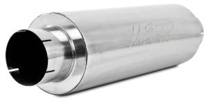 MBRP - MBRP Universal Quiet Tone Muffler 5in Inlet /Outlet 8in Dia Body 31in Overall - M2220S - Image 4