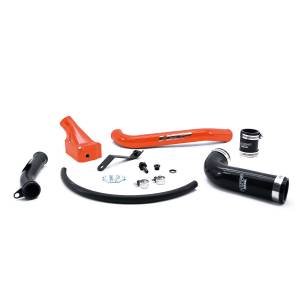 HSP Diesel - HSP Diesel 2006-2010 Chevrolet / GMC Billet Forward Facing Thermostat Housing Kit M&M Orange - 041-HSP-O - Image 2