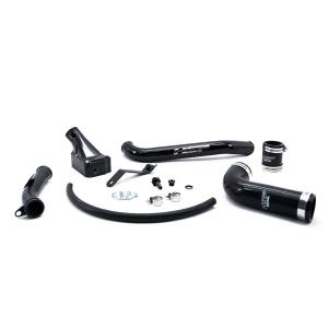 HSP Diesel 2006-2010 Chevrolet / GMC Billet Forward Facing Thermostat Housing Kit Ink Black - 041-HSP-GB