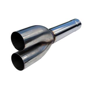 MBRP - MBRP Universal (not 6.4L Ford Chevy LMM or 6.6L Dodge) Dual Muffler Delete Pipe 4 Inlet /Outlet 27 - MDDS927 - Image 2