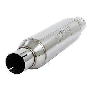 MBRP - MBRP Universal Resonator 2.5in inlet/outlet 16in body 20in overall T304 - R1012 - Image 2