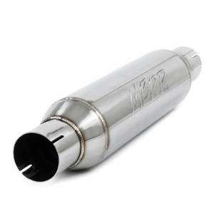 MBRP - MBRP Universal Resonator 2.5in inlet/outlet 16in body 20in overall T304 - R1012 - Image 4