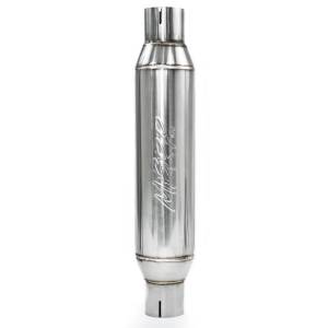 MBRP - MBRP Universal Resonator 2.5in inlet/outlet 16in body 20in overall T304 - R1012 - Image 5