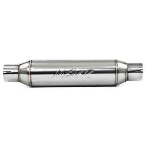 MBRP - MBRP Universal Resonator 2.5in inlet/outlet 16in body 20in overall T304 - R1012 - Image 6