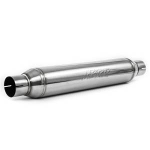 MBRP - MBRP Universal Resonator 2.5in inlet/outlet 22in body 26in overall T304 - R1016 - Image 6