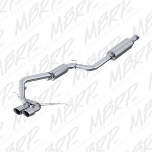 MBRP - MBRP 13-14 Ford Focus ST 2.0L EcoBoost Dual Center Outlet AL 3in Cat Back - S4200AL - Image 2