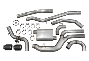 MBRP - MBRP 2020+ Toyota Supra 3.0L 3in Catback Dual Rear Carbon Fiber Tips - T304 - S43003CF - Image 12