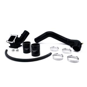 HSP Diesel 2006-2010 Chevrolet / GMC Max Flow Bridge and Cold Side Tube Behind Alt Silk Satin Black - 004-HSP-SB