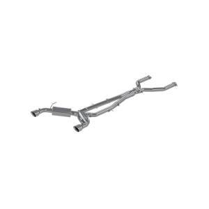 MBRP - MBRP 16-22 Infiniti Q50 3.0L FWD/AWD 3in Cat Back w/ 4.5in OD Tips - T304 - S4400304 - Image 2