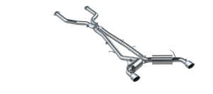 MBRP - MBRP 16-22 Infiniti Q50 3.0L FWD/AWD 3in Cat Back w/ 4.5in OD Tips - T304 - S4400304 - Image 4