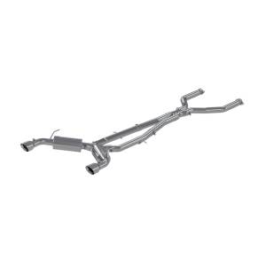 MBRP - MBRP 16-22 Infiniti Q50 3.0L FWD/AWD 3in Cat Back w/ 4.5in OD Tips - T304 - S4400304 - Image 5