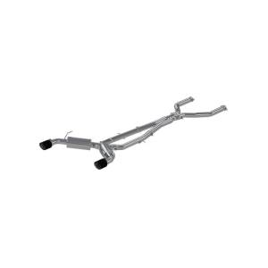 MBRP - MBRP 16-19 Infiniti Q50 3.0L FWD/AWD 3in Cat Back w/ 4.5in OD Carbon Fiber Tips - T304 - S44003CF - Image 5