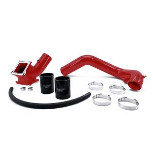 HSP Diesel 2006-2010 Chevrolet / GMC Max Flow Bridge and Cold Side Tube Behind Alt Flag Red - 004-HSP-BR