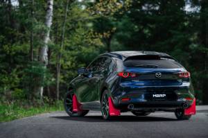 MBRP - MBRP 19-23 Mazda 3 Hatchback T304SS 2.5in Axle-Back, Dual Rear Exit Street Profile - S4450304 - Image 4