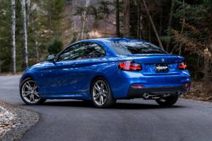 MBRP - MBRP 17-21 BMW M240I 3.0L 3in Axle Back Dual Rear Exit w/ T304 SS Carbon Fiber Tips (Street Version) - S45003CF - Image 4