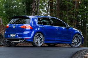 MBRP - MBRP 15-19 VW Golf R 3 in Cat Back w/ 4 in OD Quad Carbon Fiber Tips - T304 - S46053CF - Image 5