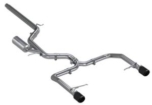 MBRP - MBRP 19-21 VW Jetta GLI T304 SS 3in Cat-Back Dual Split Rear Exit Exhaust - Carbon Fiber Tips - S46083CF - Image 12