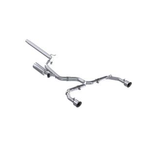 MBRP - MBRP 2022 Volkswagen Golf GTI MK8 T304 SS 3in Cat-Back Exhaust 2.5in Dual Split Rear w/ SS Tips - S4617304 - Image 2