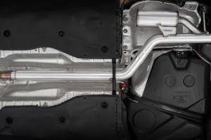 MBRP - MBRP 2022 Volkswagen Golf GTI MK8 T304 SS 3in Cat-Back Exhaust 2.5in Dual Split Rear w/ SS Tips - S4617304 - Image 3