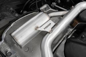 MBRP - MBRP 2022 Volkswagen Golf GTI MK8 T304 SS 3in Cat-Back Exhaust 2.5in Dual Split Rear w/ SS Tips - S4617304 - Image 4