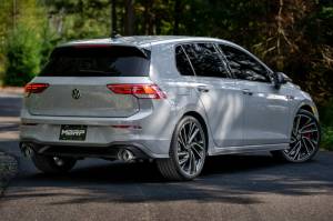 MBRP - MBRP 2022 Volkswagen Golf GTI MK8 T304 SS 3in Cat-Back Exhaust 2.5in Dual Split Rear w/ SS Tips - S4617304 - Image 5