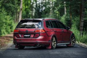MBRP - MBRP 17-19 VW Golf SportWagen/Alltrack 1.8T T304SS 3in Cat-Back 2.5in Dual Split Rear w/ SS Tips - S4618304 - Image 5