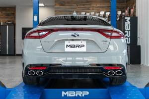 MBRP - MBRP 2018+ Kia Stinger 3.3L RWD/AWD 2.5in Cat Back Dual Rear Exit w/o Tips - S4704304 - Image 8