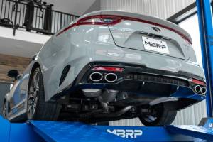 MBRP - MBRP 2018+ Kia Stinger 3.3L RWD/AWD 2.5in Cat Back Dual Rear Exit w/o Tips - S4704304 - Image 9