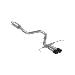MBRP 2019+ MBRP Hyundai Veloster Turbo Cat Back - T304 Stainless - Carbon Fiber Tip - S47053CF