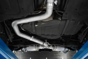 MBRP - MBRP 2019+ Hyundai Veloster N 2.0L Turbo 3in Cat Back - T304 Stainless - Carbon Fiber Tip - S47063CF - Image 2