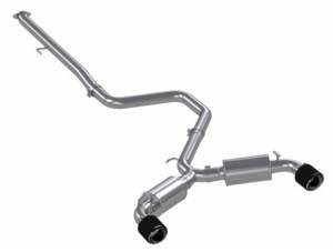 MBRP - MBRP 2019+ Hyundai Veloster N 2.0L Turbo 3in Cat Back - T304 Stainless - Carbon Fiber Tip - S47063CF - Image 5