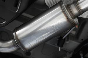 MBRP - MBRP 22-23 Hyundai Elantra N 2.0L Turbo T304 5in OD CF Tips Dual Outlet 3in Cat Back Exhaust - S47103CF - Image 3