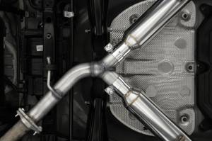 MBRP - MBRP 22-24 Kia Forte GT Armor Lite AL Steel 2.5in Axle Back Exhaust w/ SS Quad Tips - S4711AL - Image 2