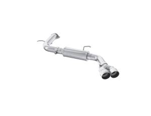 MBRP - MBRP 21-24 Hyundai Elantra Aluminized Steel 3in Axle-Back Single Rear Exit with Dual Outlet Tip - S4712AL - Image 1