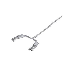 MBRP 21-24 Kia K5, GT 2.5L Turbo Aluminized Steel 2.5in Cat-Back w/ Quad Tips - S4716AL