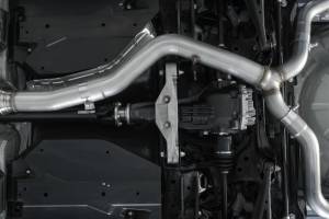 MBRP - MBRP 15-19 Subaru WRX 2.0L/STI 2.5L 3in Dual Split Rear Exit w/ 3.5in Tips - T304 (Race Version) - S4802304 - Image 4