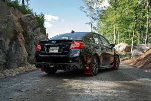 MBRP - MBRP 15-19 Subaru WRX 2.0L/STI 2.5L 3in Dual Split Rear Exit w/ 3.5in CF Tips - T304 (Race Version) - S48023CF - Image 4