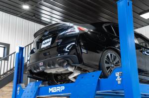 MBRP - MBRP 15-21 Subaru WRX 2.0L/STI 2.5L/ 11-14 Sed. 3in Cat-Back Single Rear Exit w/ Burnt End Tips-T304 - S48033BE - Image 2