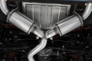 MBRP - MBRP 13-16 Subaru BRZ 2.0L/ 2.4L 3in Dual Split Rear Cat Back w/Burnt End Tips- T304 - S48043BE - Image 3