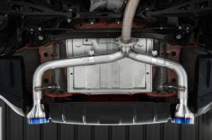MBRP - MBRP 2022 Subaru BRZ 2.4L/Toyota GR86 2.4L 2.5in Dual Split Rear Exit w/5in OD CF Tips - T304 - S48053CF - Image 2