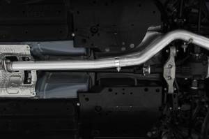 MBRP - MBRP 2022 Subaru WRX 2.4L 3in Cat Back 5in OD w/ Single Burnt Tip - T304 - S48093BE - Image 2