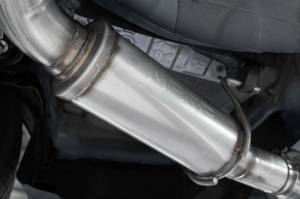 MBRP - MBRP 2022 Subaru WRX 2.4L 3in Cat Back 5in OD Single Exit - Aluminized Steel - S4809AL - Image 3