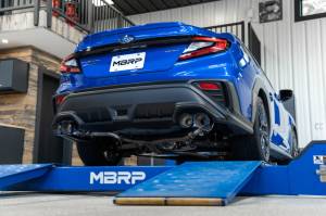 MBRP - MBRP 2022 Subaru WRX 2.5in Dual Split Rear Exit w/ Quad BE Tips - T304 - S48103BE - Image 2