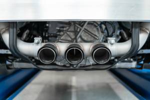 MBRP - MBRP 17+ Acura NSX 2.5in Dual Split Rear Exit Tips - T304 (Street Version) - S49003CF - Image 2