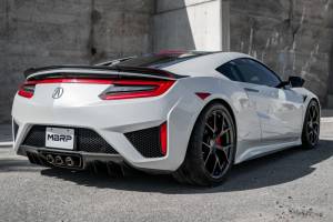 MBRP - MBRP 17+ Acura NSX 2.5in Dual Split Rear Exit Tips - T304 (Street Version) - S49003CF - Image 4