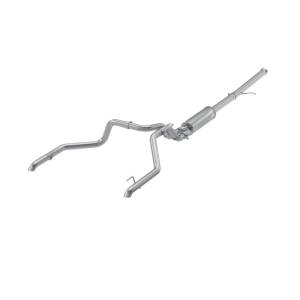 MBRP - MBRP 22-23 Chevrolet/ GMC 1500 Silverado/ Sierra ZR2/AT4X 6.2L 2.5in Turn Down 3in Cat Back Exhaust - S5006304 - Image 2