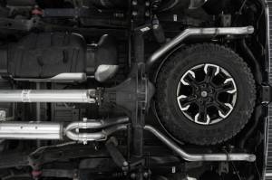 MBRP - MBRP 22-23 Chevrolet/ GMC 1500 Silverado/ Sierra ZR2/AT4X 6.2L 2.5in Turn Down 3in Cat Back Exhaust - S5006304 - Image 3