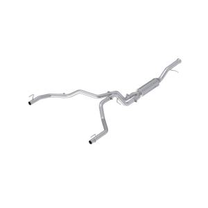 MBRP 21-25 Cadillac Escalade 6.2L (Excl V-Series) T304 2.5in Dual Split Rear 3in Cat Back Exhaust - S5007304